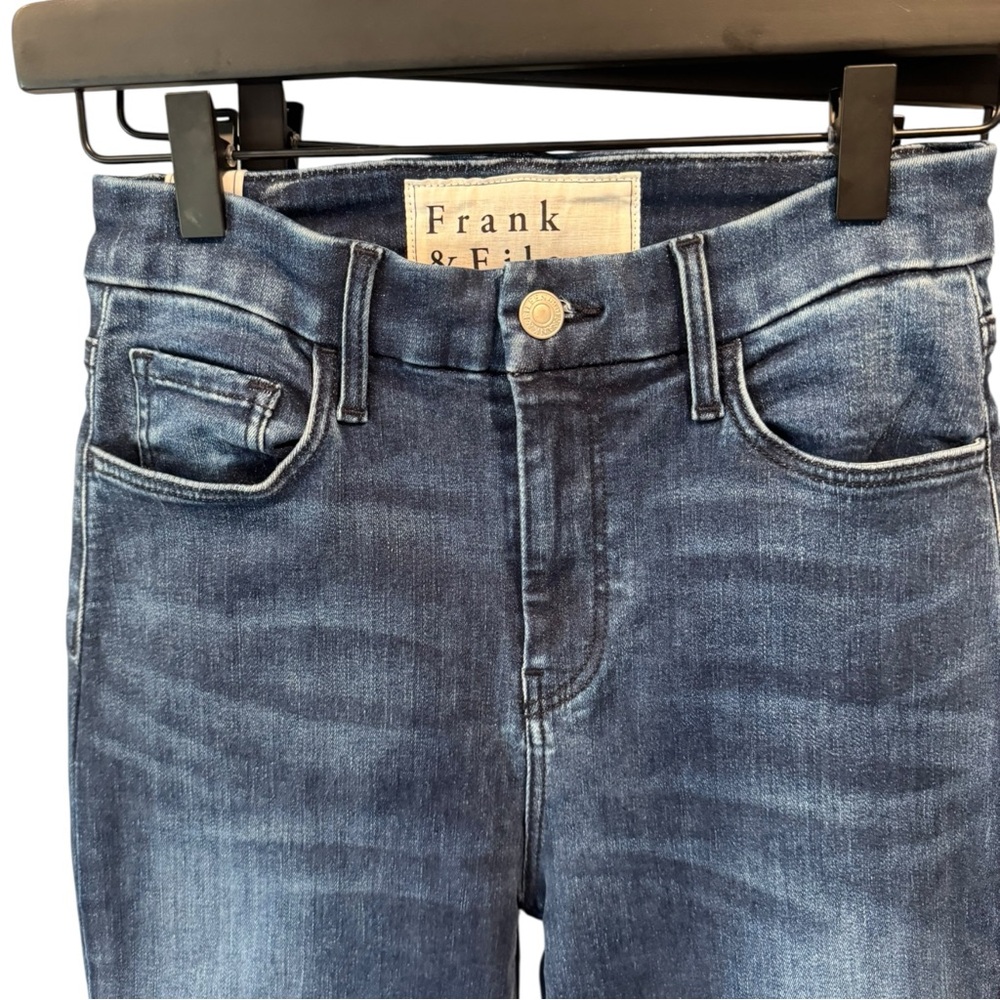 Frank & Eileen Sliglo Denim Skinny Jeans Medium Denim 25 - Picture 4 of 9